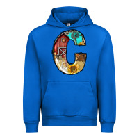 Cobalt farm life alphabet lowercase letters c Urban Hoodie - BundleAndBundleShop