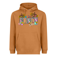 Meerkat He is risen Easter  Easter Day Heavyweight Hoodie - CowGirlArtShop