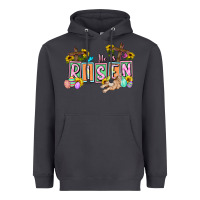 Smoke He is risen Easter  Easter Day Heavyweight Hoodie - CowGirlArtShop