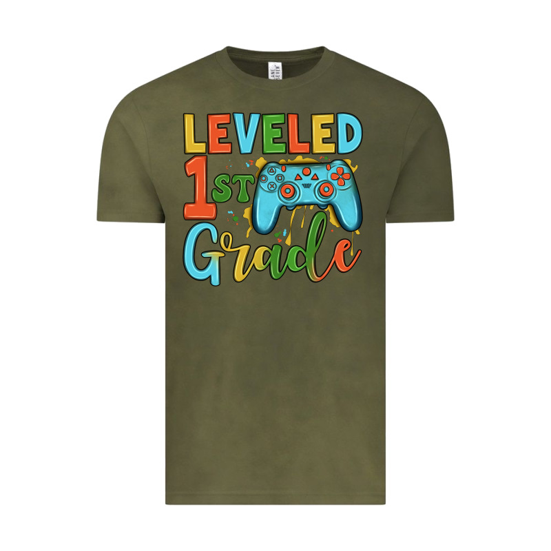Leveled 1 St Grade Vintage Tee by JahusDesignShop | Teevron