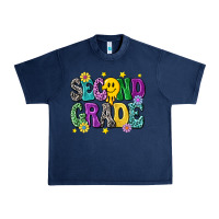 Navy second grade Urban Heavy Tee - NancyCooperArtShop