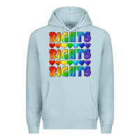 Blue Mist Rights rights rights pride Premium Hoodie - CowGirlArtShop