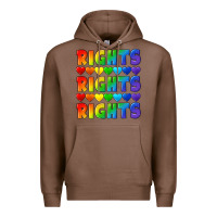 Chestnut Rights rights rights pride Premium Hoodie - CowGirlArtShop