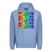 Colony Blue Rights rights rights pride Premium Hoodie - CowGirlArtShop