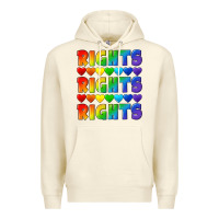 Sandshell Rights rights rights pride Premium Hoodie - CowGirlArtShop