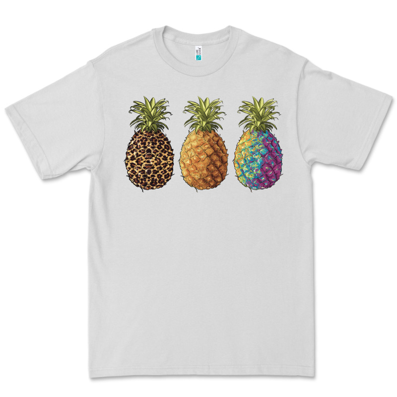 Pineapples Leopard Tie Dye Summer Premium Tee by Artiststas | Teevron