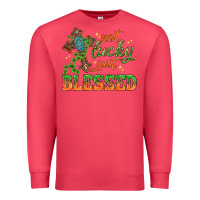 Cardinal Not lucky just Blessed with Cross St. Patricks day Premium Sweatshirt - HowdyJamesFarm