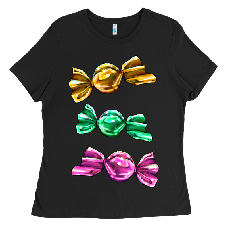 Colorful Candies Ladies Tee by AdoDesignShop | Teevron
