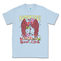 Dusty Blue romantasy book club Classic Tee - MaliasSmallBusiness