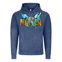 Vintage Denim you matter Vintage Hoodie - NancyCooperArtShop