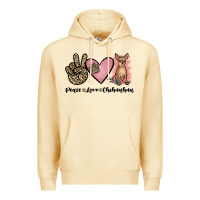 Pina Colada peace love chihuahua Premium Hoodie - JahusDesignShop