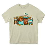 Mossy longhaired cow coffee cups Heavy Core Tee - Jasminsmagicworld