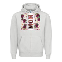 Dove Grey mother’s day mom flowers tumbler tbs Zipper Hoodie - TumblerDesignByShophia