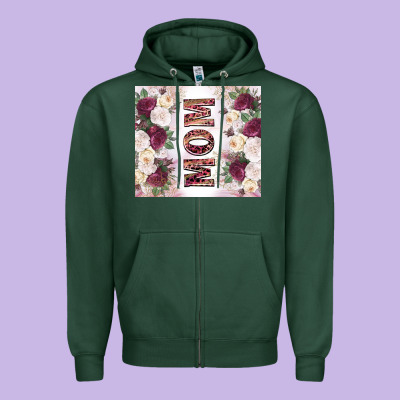 Mother’s Day Mom Flowers Tumbler Tbs Zipper Hoodie Designed By Tumblerdesignbyshophia