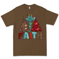 Cacao cross and christmas trees Premium Tee - AdoDesignShop
