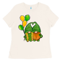 Bone St Patrick's Day Gnomes Ladies Tee - Jasminsmagicworld