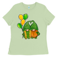 Matcha St Patrick's Day Gnomes Ladies Tee - Jasminsmagicworld