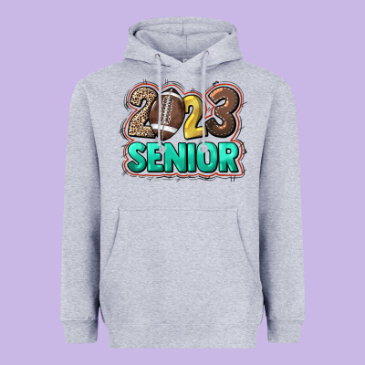 2023 Senior Football Heavyweight Hoodie Designed By Howdyjamesfarm