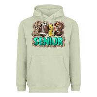 Matcha 2023 senior football Heavyweight Hoodie - HowdyJamesFarm