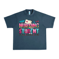 Midnight Navy nursing student no sleep no money no life Urban Heavy Tee - MaliasSmallBusiness