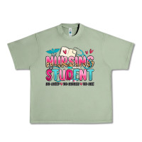 Oil Green nursing student no sleep no money no life Urban Heavy Tee - MaliasSmallBusiness