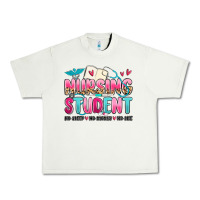 Pistachio nursing student no sleep no money no life Urban Heavy Tee - MaliasSmallBusiness