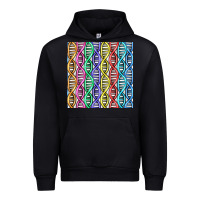 Black dna seamless pattern Urban Hoodie - BundleAndBundleShop