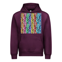 Mauve Wine dna seamless pattern Urban Hoodie - BundleAndBundleShop