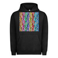 Pigment Black dna seamless pattern Urban Hoodie - BundleAndBundleShop