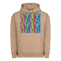 Pigment Burro dna seamless pattern Urban Hoodie - BundleAndBundleShop