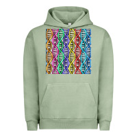 Pigment Oil Green dna seamless pattern Urban Hoodie - BundleAndBundleShop
