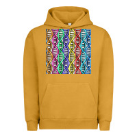 Pigment Peanut Butter dna seamless pattern Urban Hoodie - BundleAndBundleShop