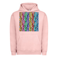Pigment Salmon dna seamless pattern Urban Hoodie - BundleAndBundleShop
