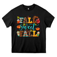 Black fall sweet fall Heavy Core Tee - AdoDesignShop