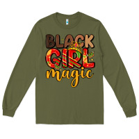 Army Green empowerment and pride design Long Sleeve Tee - LillyAllenDesigns