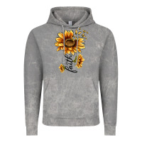 Cloud Rock faith sunflower Vintage Hoodie - MaliasSmallBusiness