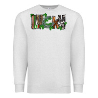 Oatmeal Heather Lucky horseshoe St. Patrick's Day Premium Sweatshirt - CowGirlArtShop