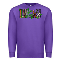 Purple Lucky horseshoe St. Patrick's Day Premium Sweatshirt - CowGirlArtShop