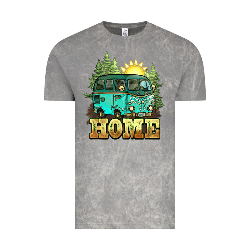 Camping Caravan Home Vintage Tee by NancyCooperArtShop | Teevron