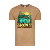 Vintage Camel camping caravan home Vintage Tee - NancyCooperArtShop