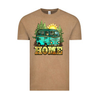 Vintage Coffee camping caravan home Vintage Tee - NancyCooperArtShop