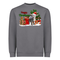 Storm happy christmas southdown baby sheep Heavyweight Sweatshirt - LillyAllenDesigns