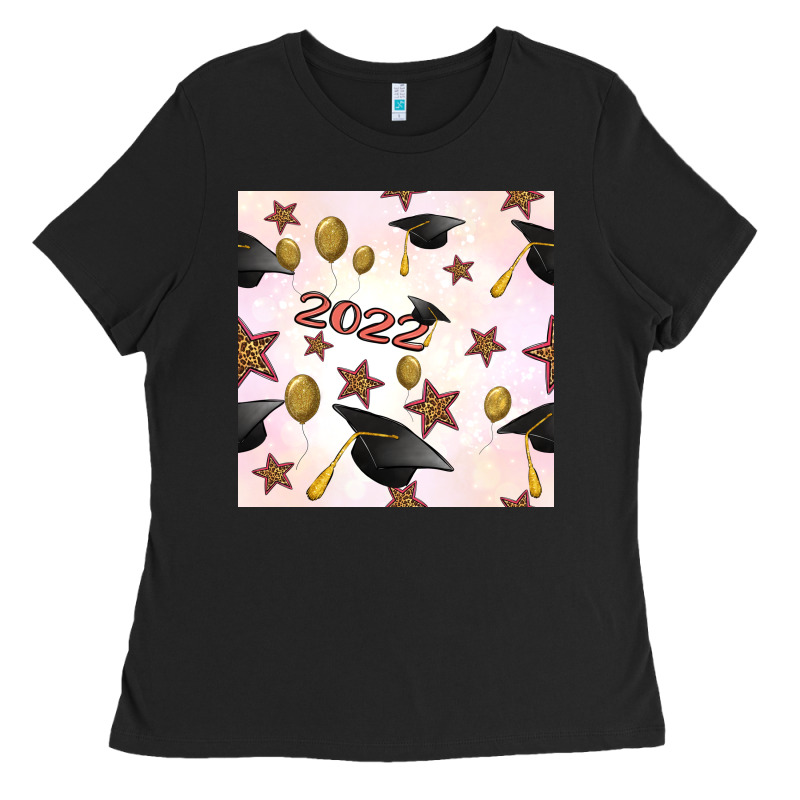 2022 To Graduation Seamless Pattern Ladies Tee by BundleAndBundleShop | Teevron