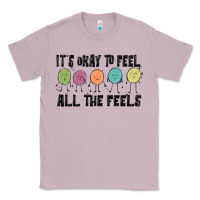 Lilac ıt's okay to feel all the feels Classic Tee - MaliasSmallBusiness