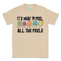 Mushroom ıt's okay to feel all the feels Classic Tee - MaliasSmallBusiness