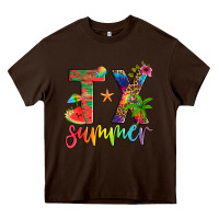 Chocolate Brown tx summer Heavy Core Tee - Artiststas