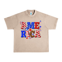 French Oak America Urban Heavy Tee - NancyCooperArtShop