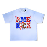 Grape Ice America Urban Heavy Tee - NancyCooperArtShop