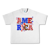 Lunar Rock America Urban Heavy Tee - NancyCooperArtShop