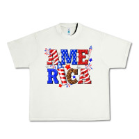 Pistachio America Urban Heavy Tee - NancyCooperArtShop